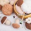 DICOSMETIC 16Pcs 4 Colors Bees Food Grade Eco-Friendly Silicone Focal Beads SIL-DC0001-42-6