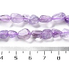 Natural Amethyst(Dyed & Heated) Beads Strands G-P497-01C-47-5