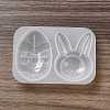 Easter Egg & Rabbit Silicone Fondant Molds DIY-G079-04-3