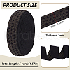5 Yards Embroidery Flat Polyester Elastic Rubber Cord/Band OCOR-WH0016-10D-2
