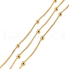 PVD Vacuum Plating 304 Stainless Steel Snake Chains CHS-P014-02G-1