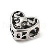 316 Surgical Stainless Steel  Hollow Out Beads STAS-Q304-01A-AS-2