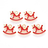 Alloy Enamel Pendants X-ENAM-S121-079C-2