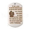 Non-Tarnish Valentine's Day 201 Stainless Steel Pendants STAS-L079-02P-02-1