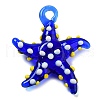 Handmade Lampwork Pendants X-LAMP-A004-05D-1