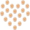 Unfinished Wood Beads WOOD-FH0001-03B-1