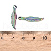 304 Stainless Steel Pendants STAS-E446-08M-3