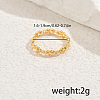 Brass Finger Rings for Women QY0755-3-5