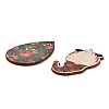 Printed Wood Pendants WOOD-XCP0001-72-3
