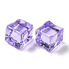 Square Transparent Resin Ice Cubes RESI-C034-03-3