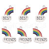 Alloy Enamel Pendants PALLOY-CJC0001-39P-2