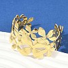 304 Stainless Steel Cuff Bangles for Women BJEW-Z097-08G-2