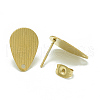 304 Stainless Steel Stud Earring Findings X-STAS-Q225-12G-2