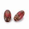 Printed Wood Beads WOOD-R248-M-2