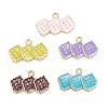 Alloy Enamel Pendants ENAM-O048-02KCG-1