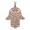 Non-Tarnish 304 Stainless Steel Pendants STAS-P321-05P-1