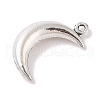 Moon Alloy Pendants TIBEP-R336-172AS-FF-2