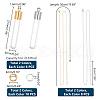   DIY Blank Wish Bottle Necklace Making Kit DIY-PH0020-85-2