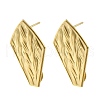 304 Stainless Steel Stud Earring Findings STAS-B087-08C-G-1