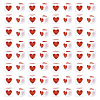 Opaque Acrylic European Beads OPDL-BT0001-01-2