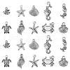 Tibetan Style Alloy Pendants TIBEP-CJ0001-10-1