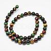 Natural Tiger Eye Beads Strands G-N0224-02-10mm-2