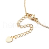 Brass Cable Chains Anklets AJEW-AN00517-3