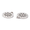 Non-Tarnish 201 Stainless Steel Pendants STAS-D451-20P-2