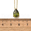 304 Stainless Steel Necklaces NJEW-R022-01G-08-5