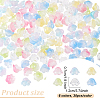 ANATTASOUL 6 Colors Handmade Lampwork Beads LAMP-AN0001-01-2
