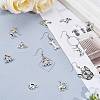 SUNNYCLUE Tibetan Style Alloy Puppy Pendants TIBEP-SC0001-41AS-5