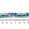Crackle Glass Beads Strands X-CCG-C002-8mm-03-4