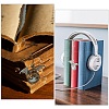 Gorgecraft 3Pcs 2 Style Pterosaur with Feather Luminous Zinc Alloy Bookmarks AJEW-GF0003-79-7