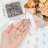 Beebeecraft 200Pcs 304 Stainless Steel Leverback Earring Findings STAS-BBC0004-15-3