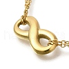 304 Stainless Steel Multi-Strand Bracelets BJEW-H620-03G-2