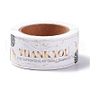 Rectangle Thank You Theme Paper Stickers DIY-B041-24A-2