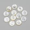 Freshwater Shell Pendants SHEL-Q010-P-1