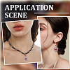 SUNNYCLUE 20Pcs 5 Styles Gothic Style Heart Alloy Red Enamel Pendant Sets FIND-SC0007-93-5