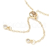 Brass Cable Chains Slider Bracelets BJEW-JB11813-4