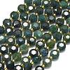 Natural Moss Agate Beads Strands G-C116-A15-02-2
