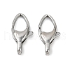 304 Stainless Steel Lobster Claw Clasps STAS-B089-01E-P-1
