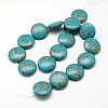 Dyed Synthetic Turquoise Bead Strands TURQ-Q100-04E-01-2