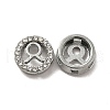 Alloy Crystal Rhinestone Slider Charms PALLOY-F290-07P-1