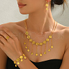 Vintage Ethnic Style Brass Coin Tassel Jewelry Set for Women DI1979-3