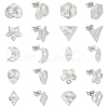 ANATTASOUL 304 Stainless Steel Stud Earring Findings STAS-AN0001-05P-1