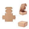 Kraft Paper Box CON-WH0036-03-3