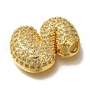 Brass with Cubic Zirconia Pendant X-KK-Q818-02S-G-2