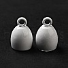 Spray Painted 201 Stainless Steel Cord Ends STAS-G304-01E-2