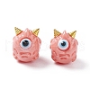 Halloween Opaque Resin Beads RESI-F033-01D-2