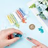  540cs 12 Style 2-Hole Glass Seed Beads SEED-NB0001-44-4